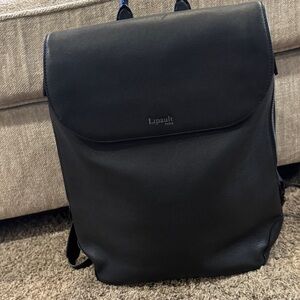 Lipault Women's Black Backpack